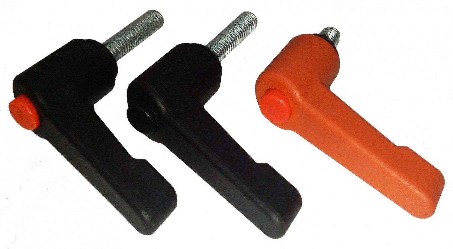 H201 塑膠可調式把手(外牙)  Adiustable Hand Levers