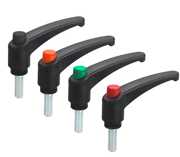 H205 塑膠可調式把手(外牙)  Adiustable Hand Levers